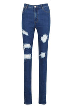 Load image into Gallery viewer, Tall Super Distressed Skinny Jean
