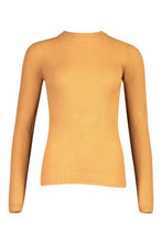 Load image into Gallery viewer, Tall Ribbed Turtle Neck Jumper

