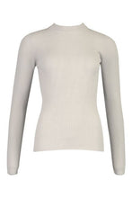 Load image into Gallery viewer, Tall Ribbed Turtle Neck Jumper
