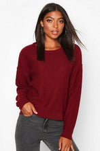 Load image into Gallery viewer, Tall Boxy Scoop Neck Jumper
