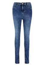Load image into Gallery viewer, Tall High Waisted Acid Wash Jegging
