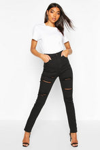 Load image into Gallery viewer, Tall Distressed Skinny Jean
