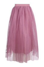 Load image into Gallery viewer, Tall Boutique Tulle Mesh Midi Skirt
